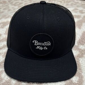 Brixton Black Trucker Hat